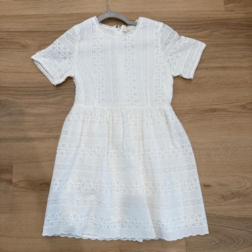 Girls white lace babydoll - girls,