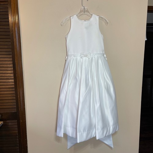 Angels girls white - us, satin