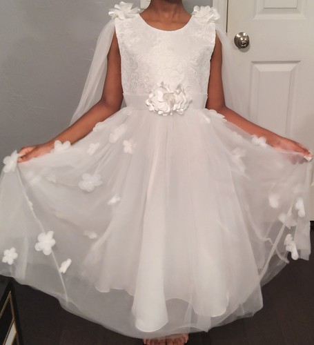 Girl white first communion - communion, or