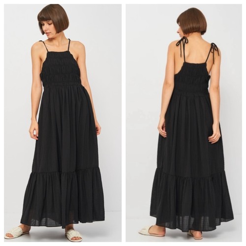 Zara black ruffled voluminous - zara,
