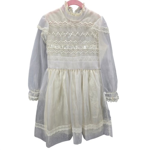 Vtg penny girls ivory - jc,
