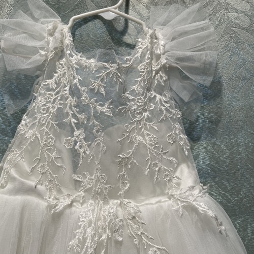 Communion flower girls mesh - flower,