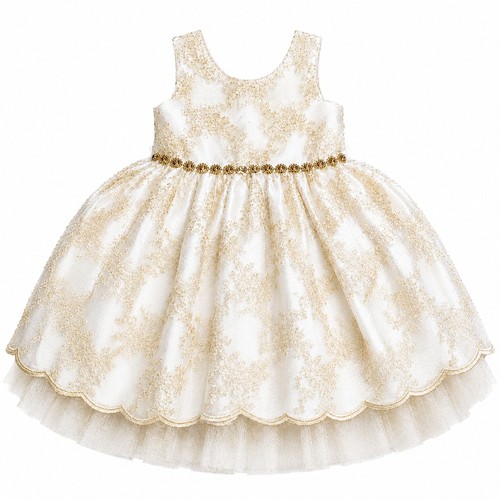 Girls ivory gold - girls, 2t