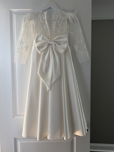 Handmade white lace satin - lace,
