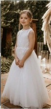 White communion Dress By
