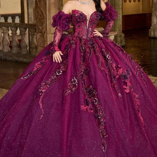 Rose red quinceanera - red, dresses