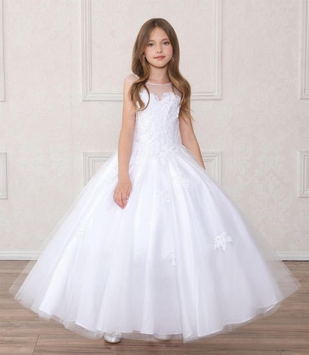 Girls first communion - first,