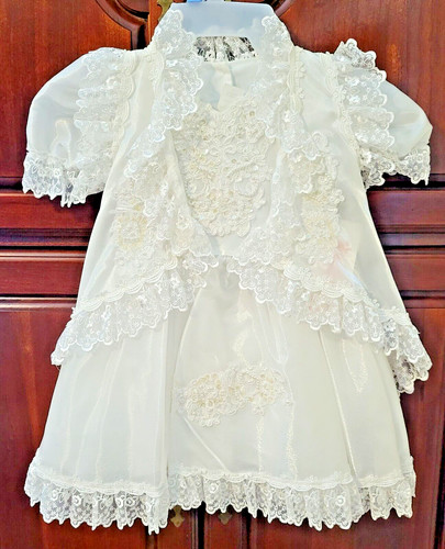 Formal girls dress white size - formal,