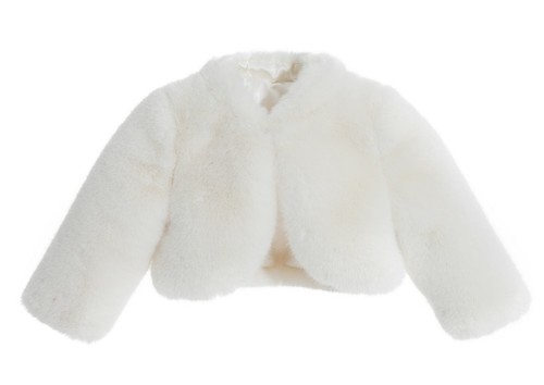 Ivory faux fur - ivory,