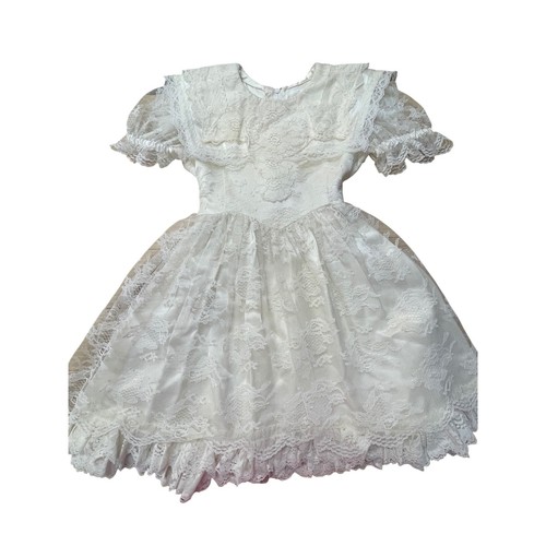 Vintage girls white - vintage, lace