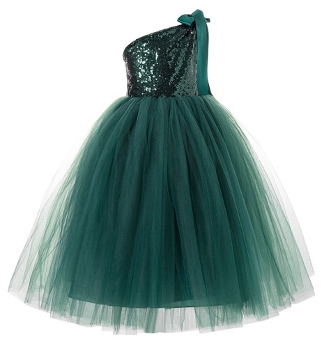 One shoulder sequins tutu - one-shoulder,