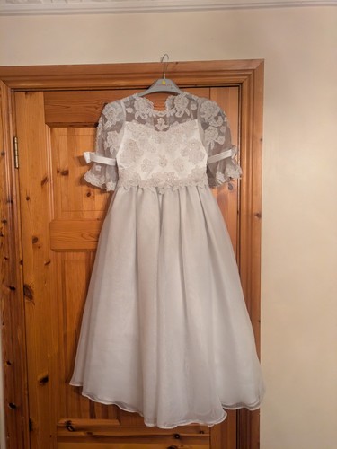 Girl communion dress flower - communion,