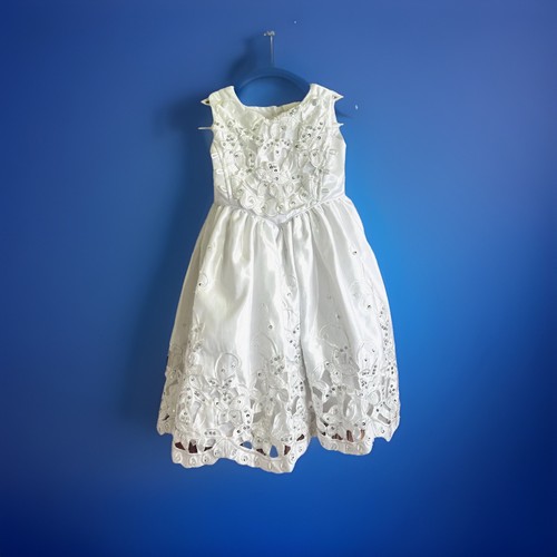 Vintage girl white - girl's, formal