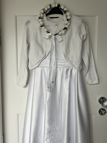 White holy communion dress - communion,