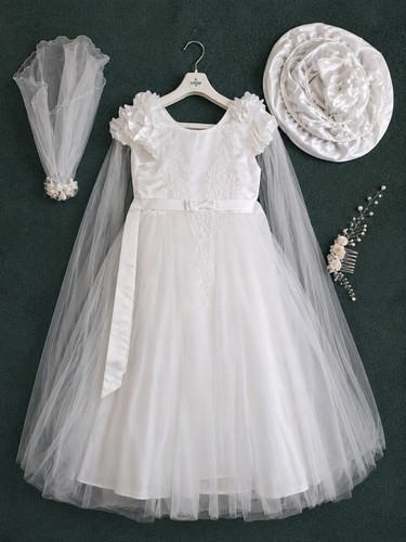 Girls communion dress - communion, dress,